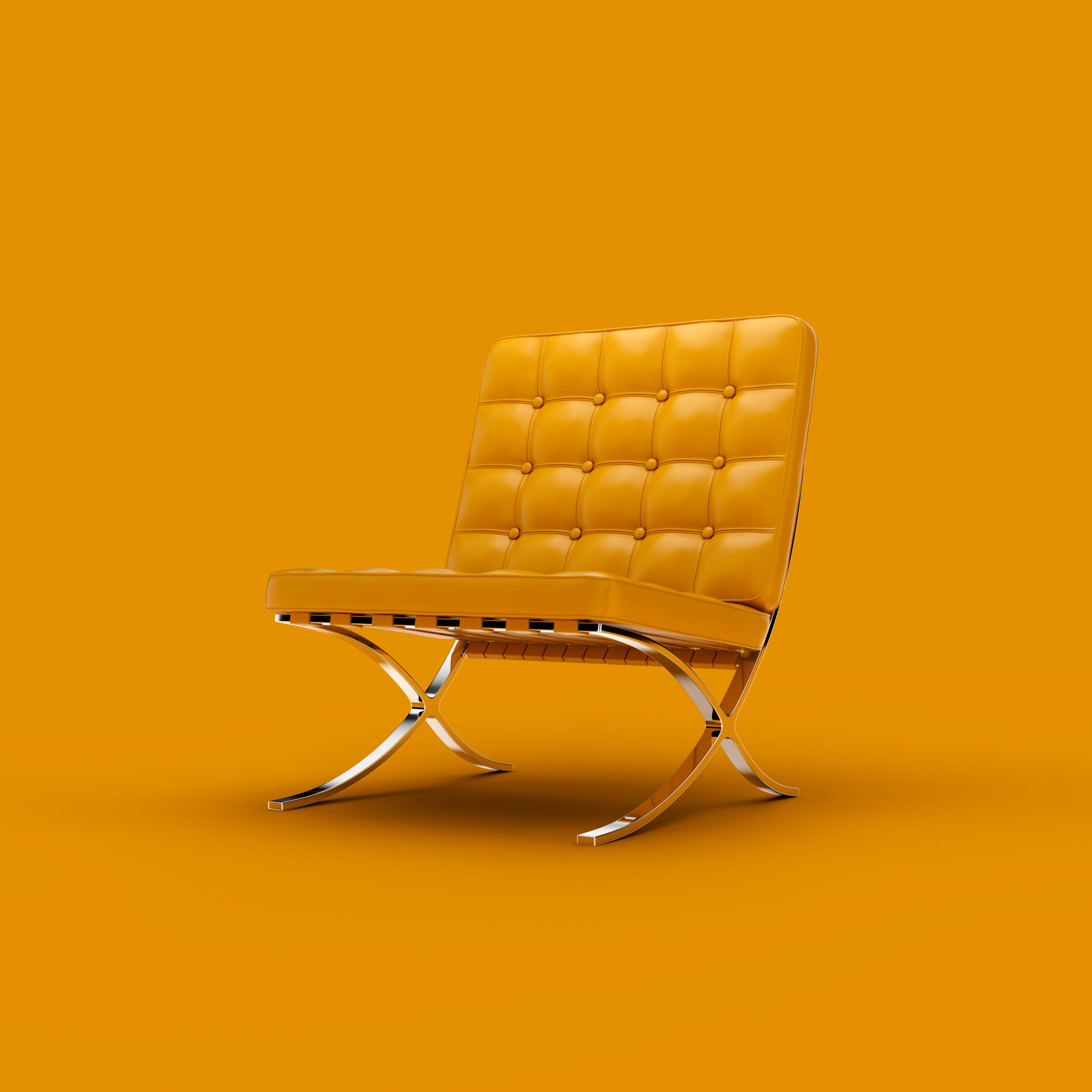 Barcelona Chair Perspektive Front